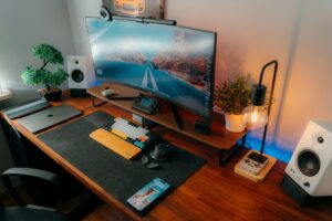 Dedicated home office space that qualifies for tax deductions with proper business setup