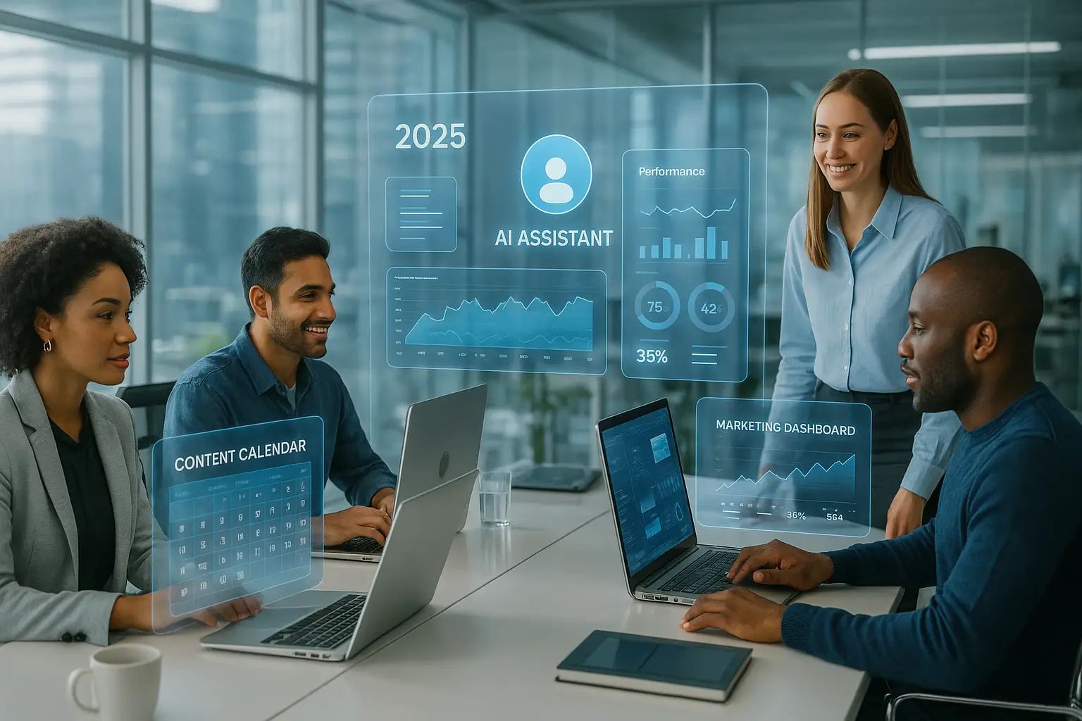 AI Content Creation for Marketers in 2025 featured image